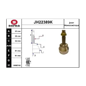 JH22389K SNRA