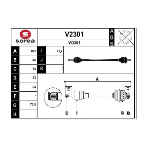 V2301 SNRA
