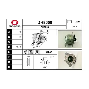 SNRA DH8009