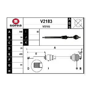 V2183 SNRA