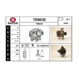 SNRA TR8039