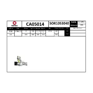 SNRA CA05014