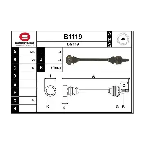 B1119 SNRA