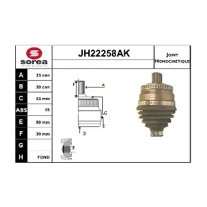 JH22258AK SNRA