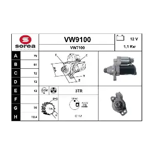 VW9100 SNRA