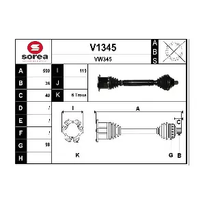 V1345 SNRA