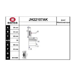 SNRA JH22107AK