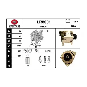SNRA LR8001