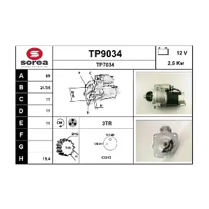 TP9034 SNRA