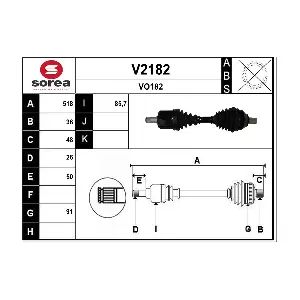 V2182 SNRA