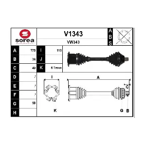 V1343 SNRA