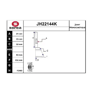 SNRA JH22144K
