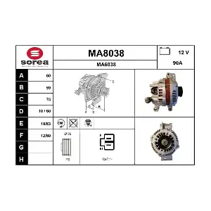 MA8038 SNRA