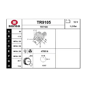 TR9105 SNRA