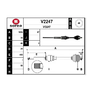 V2247 SNRA