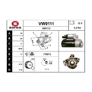 VW9111 SNRA