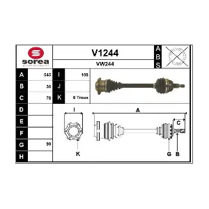 V1244 SNRA
