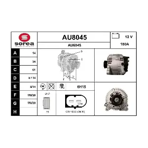 AU8045 SNRA