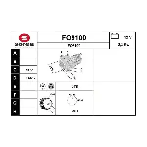 FO9100 SNRA