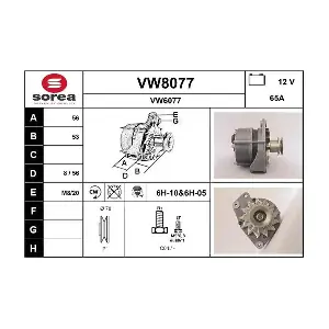 SNRA VW8077