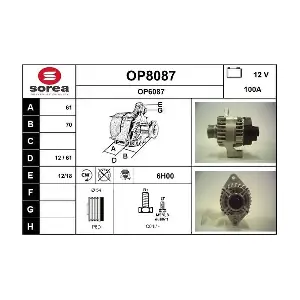 SNRA OP8087