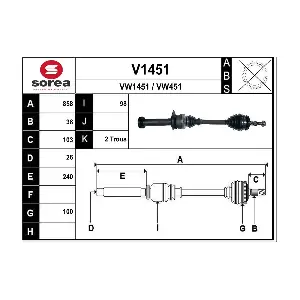 V1451 SNRA