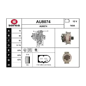 AU8074 SNRA
