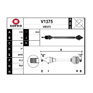 V1375 SNRA