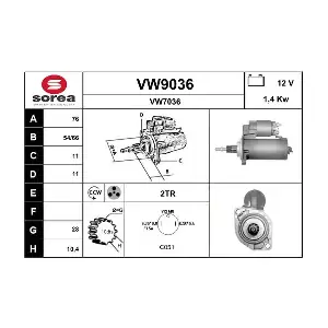 VW9036 SNRA