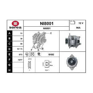 SNRA NI8001