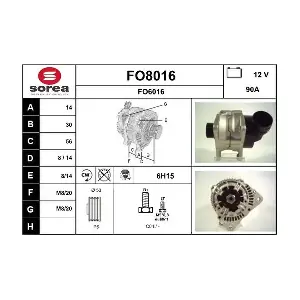 SNRA FO8016