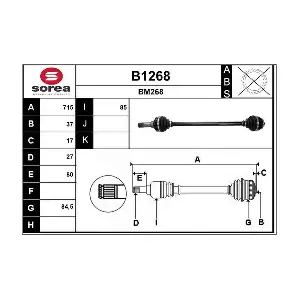 B1268 SNRA
