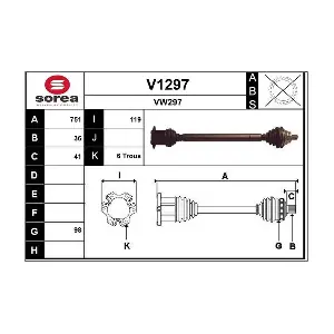 V1297 SNRA