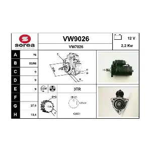 SNRA VW9026
