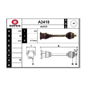 A2418 SNRA