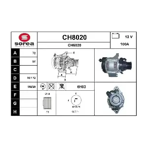 CH8020 SNRA