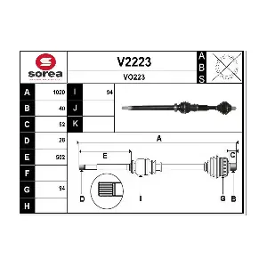 V2223 SNRA