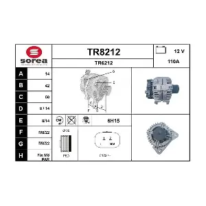 SNRA TR8212