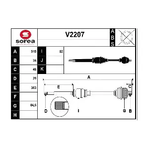 V2207 SNRA