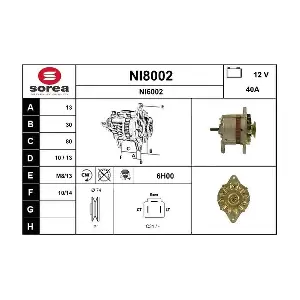 SNRA NI8002