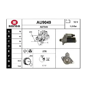 AU9049 SNRA
