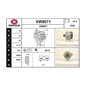 SNRA VW8071