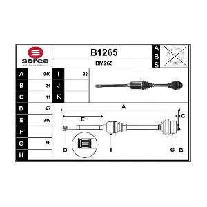 B1265 SNRA