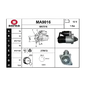 SNRA MA9016