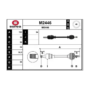 M2446 SNRA