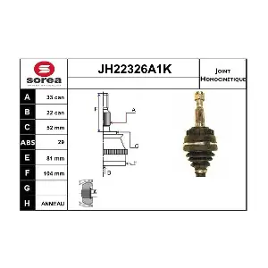 JH22326A1K SNRA