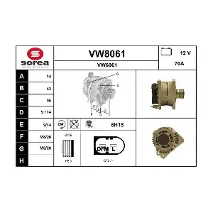 SNRA VW8061