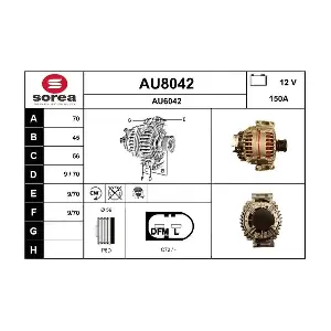 AU8042 SNRA