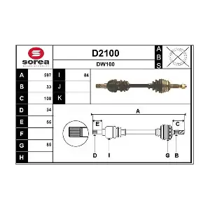 DW100 SNRA