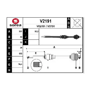 V2191 SNRA